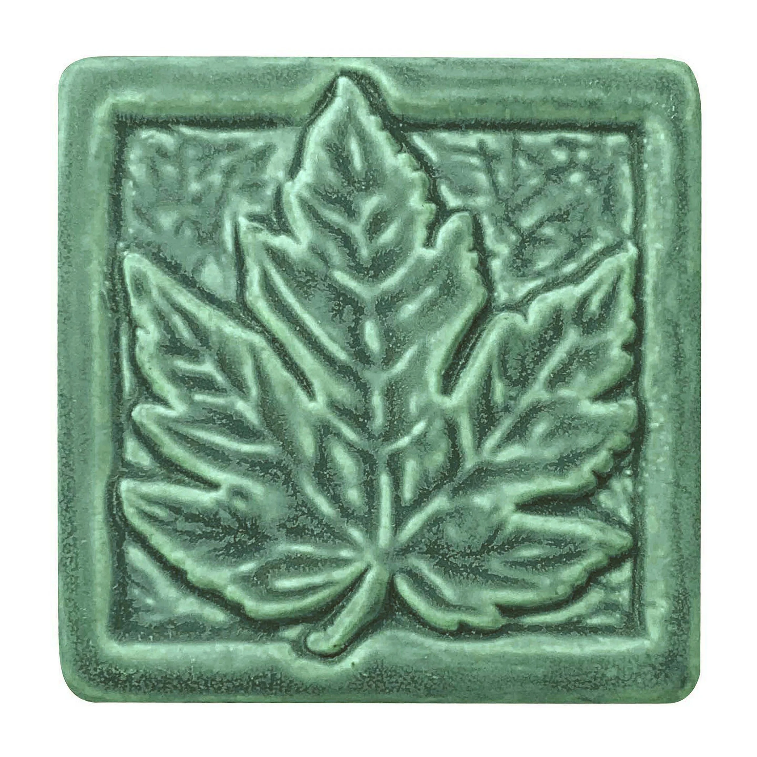Maple Leaf Ceramic Accent Tile - Architectural Tile for Design
